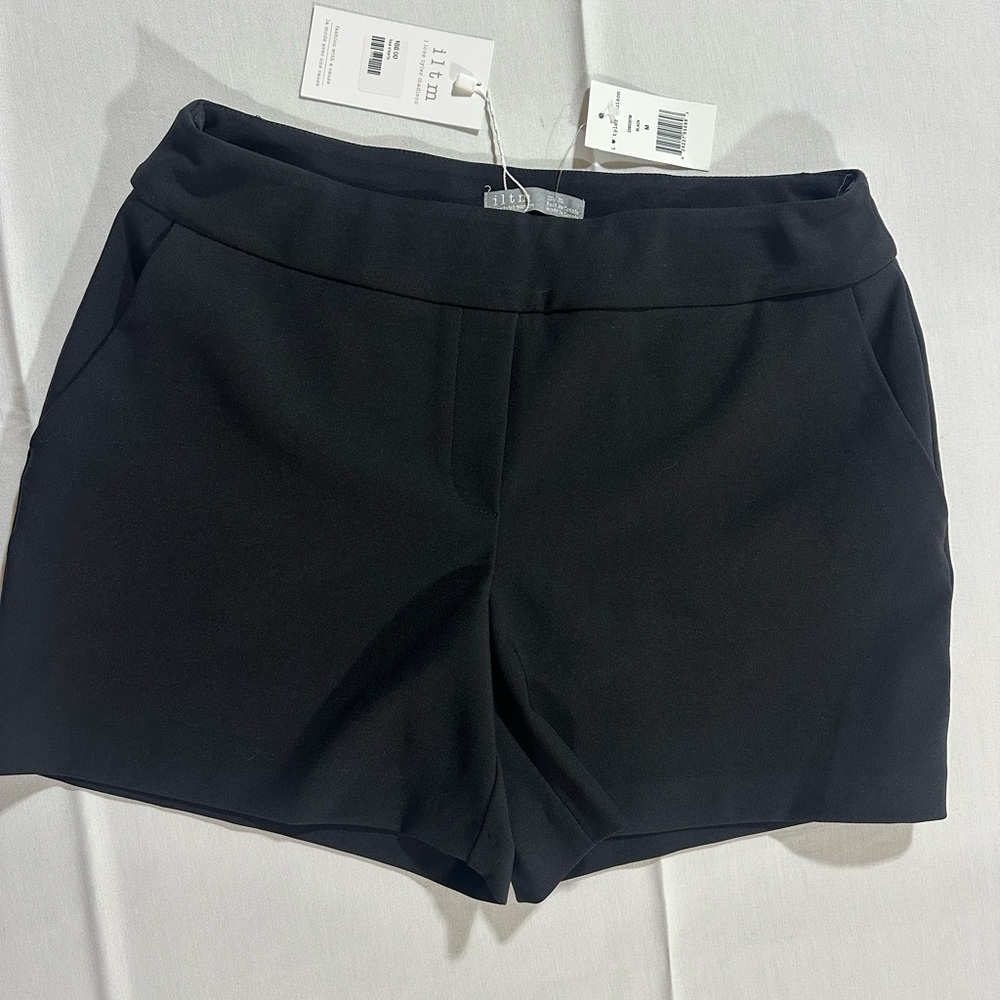 iltm I love tyler madison Black High Waist Shorts Tailored Fit